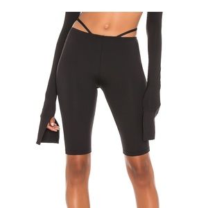 Laquan Smith biker shorts